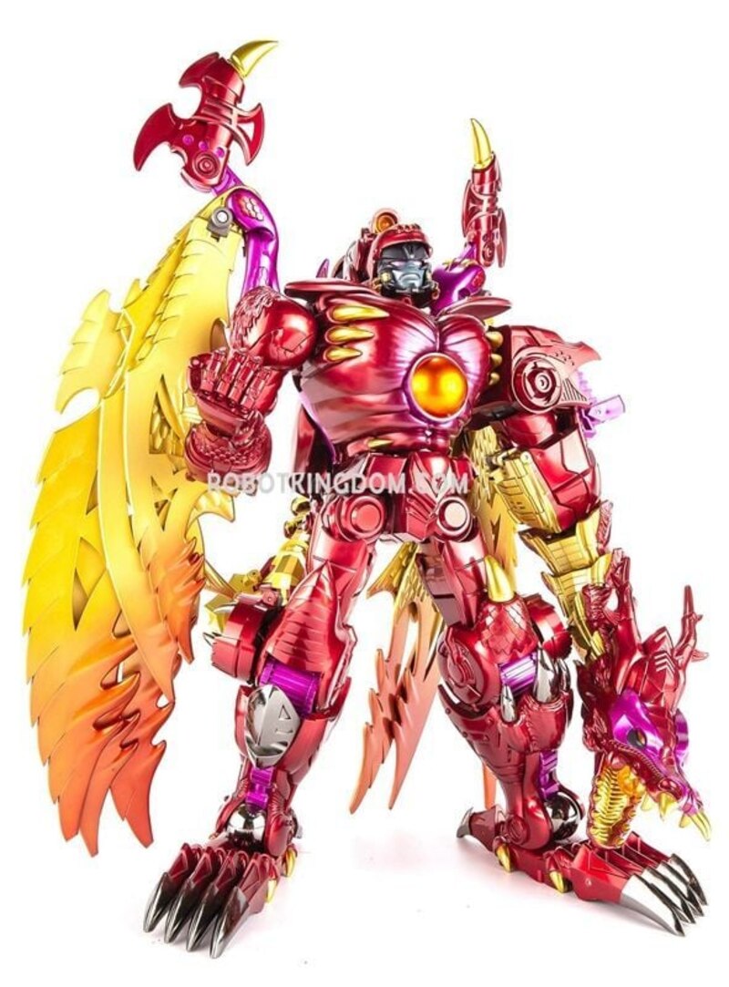 Jiangxing JX-MetalBeast-01 Winged Dragon In-Hand Images